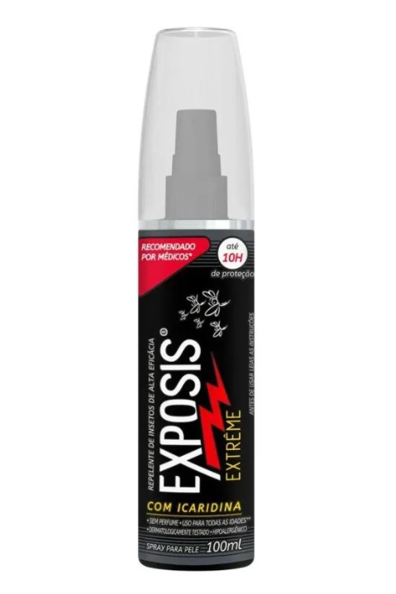 Repelente Exposis Extreme Com Icaridna 100Ml