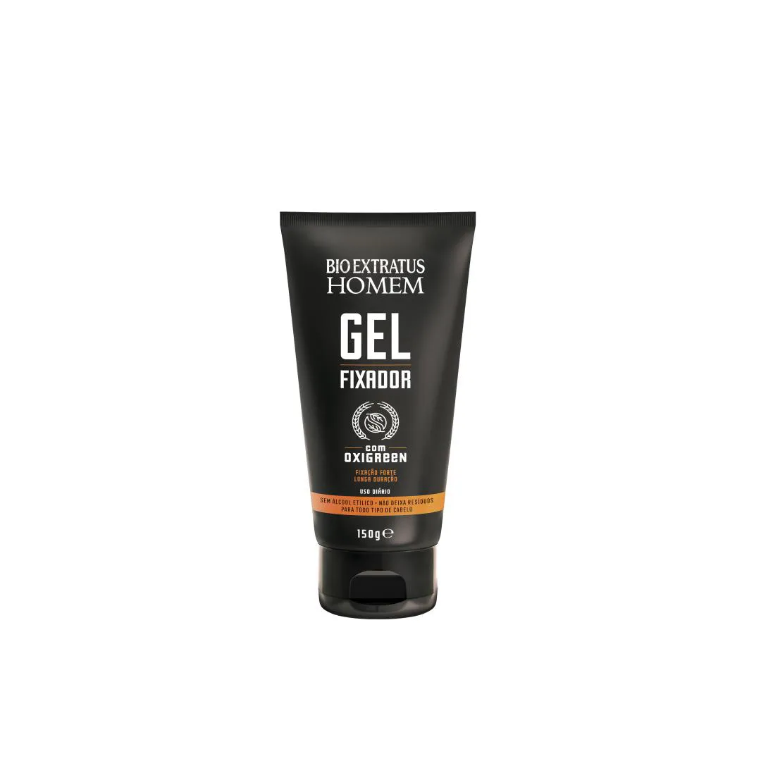 Gel Fixador Oxigreen Homem Cabelo e Barba 150 G