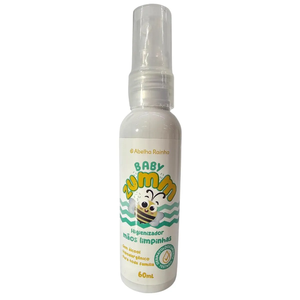Spray para Higienizar Mãos Limpinhas Baby Zumm Abelha Rainha 60ml