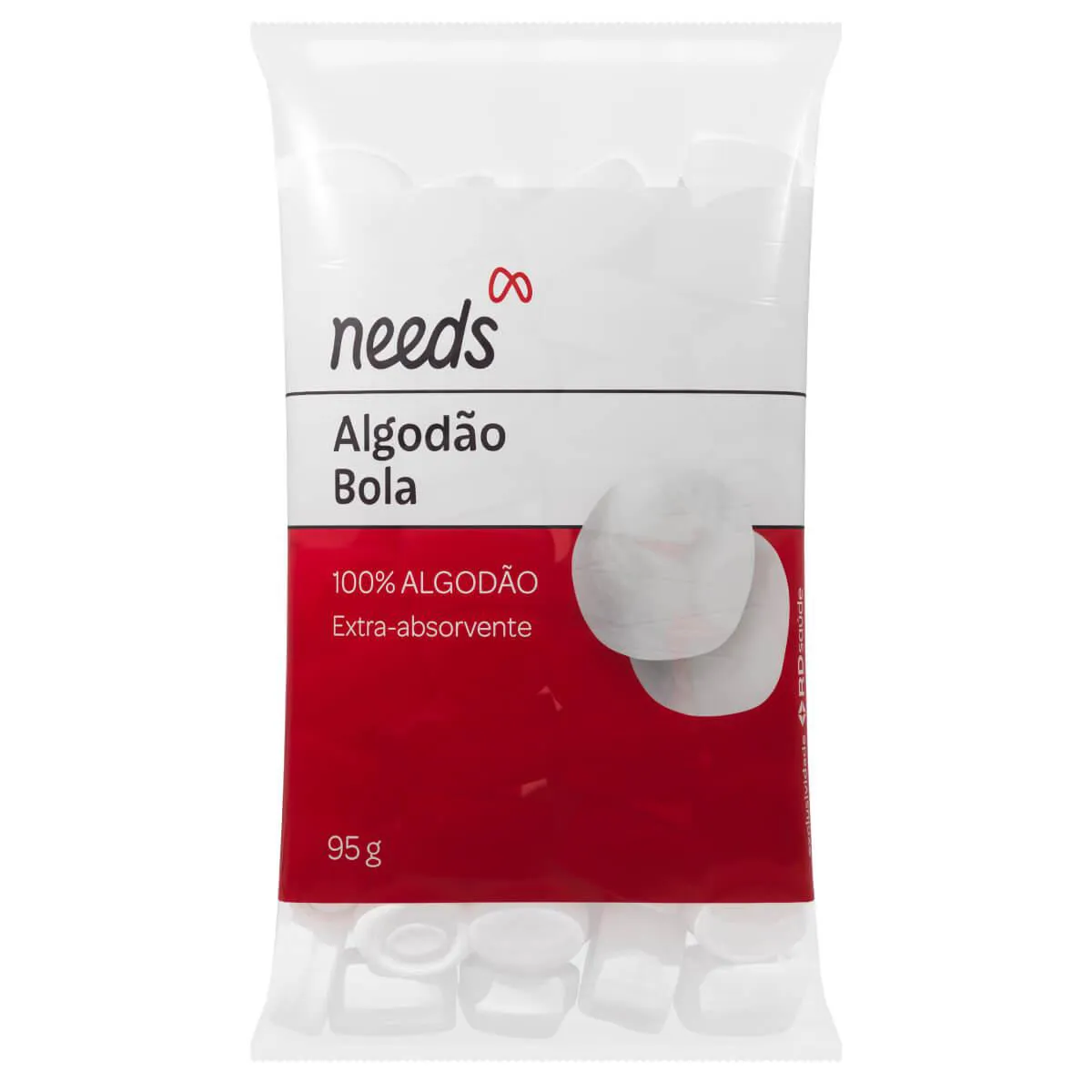 Algodão Bola Needs 95g