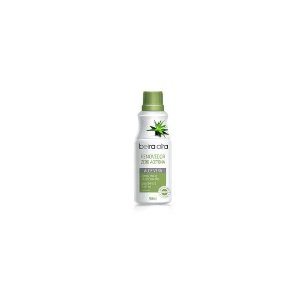 Removedor Esmalte Beira Alta sem Acetona Aloe Vera 90ml