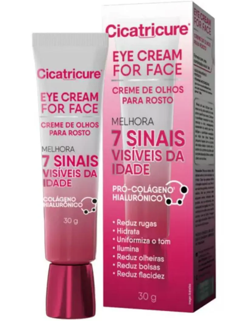 Cicatricure Creme de Olhos Anti Idade Hialurônico 30g