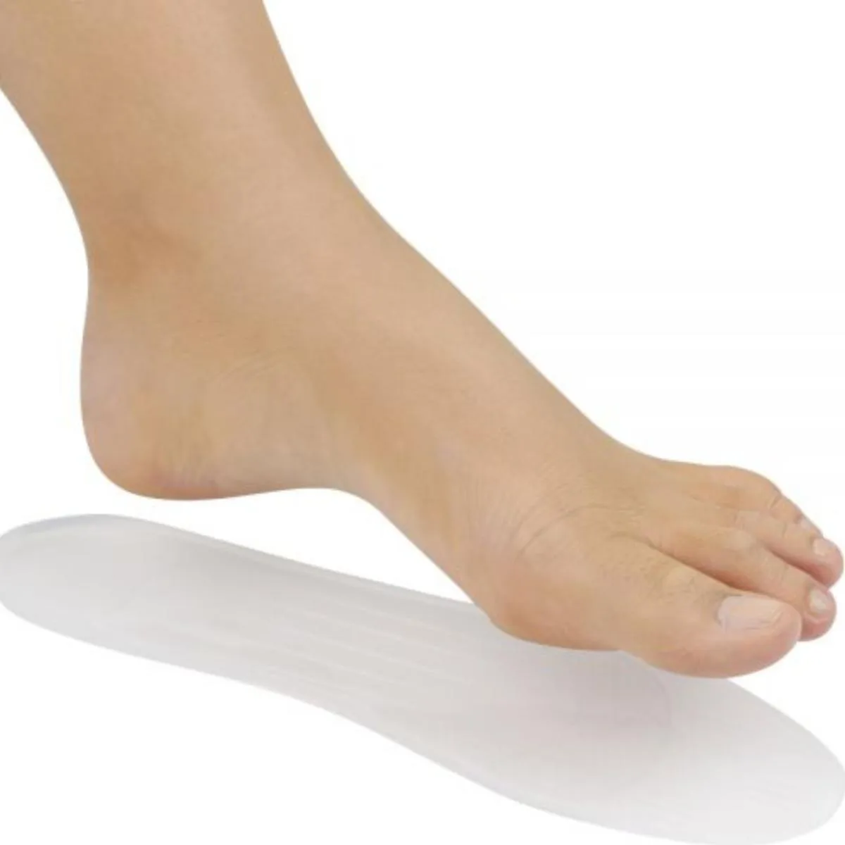 Palmilha de Silicone Ortopédica Anti - Impacto Esportiva Esportão Alívio Dores Ortho Pauher - 34 / 35