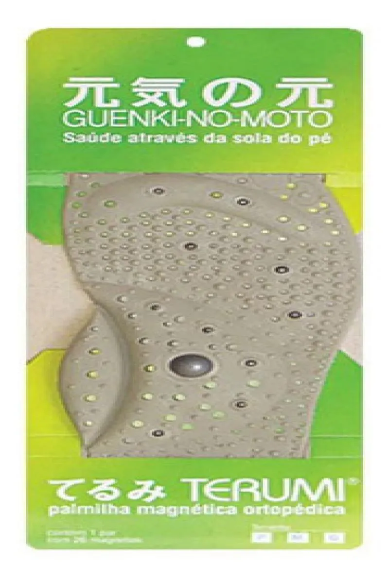 Palmilha Magnética Anatômica Guenki no Moto Terumi P
