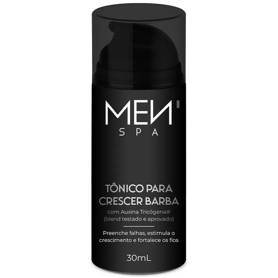 Tônico para Crescer Barba 30 Dias - Acelera e Preenche Falhas 30ml Menspa