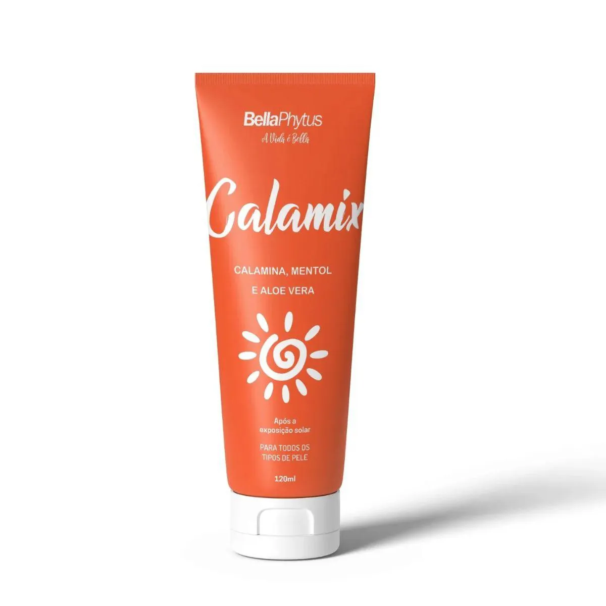 Calamix Loção Pós-sol com Calamina e Aloe Vera 120g - Bellaphytus