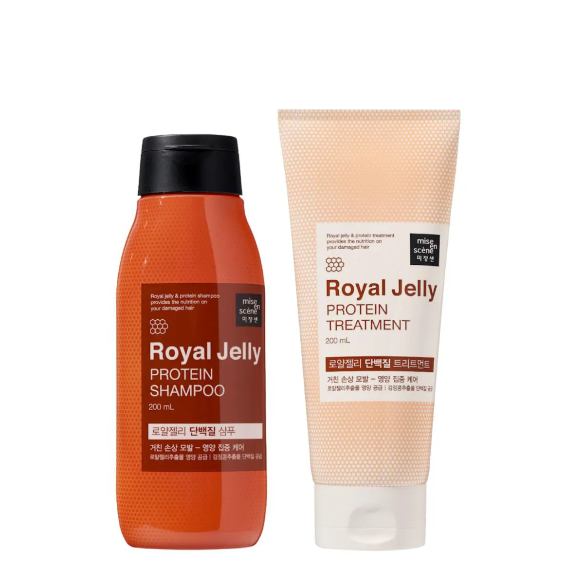 Mise En Scène Royal Jelly Protein (shampoo + Tratamento) 200ml