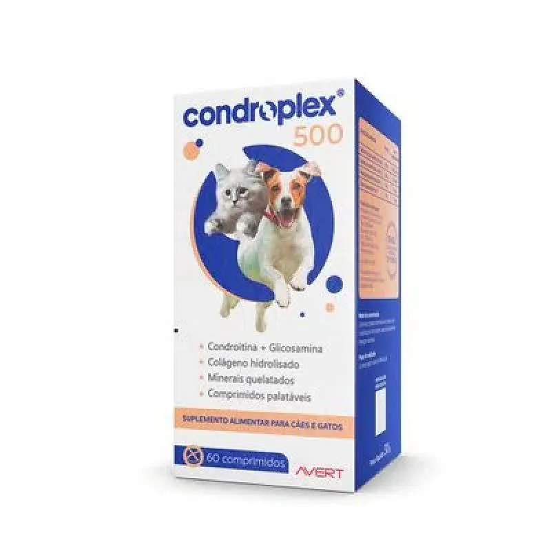 Condroplex 500mg - 60 comprimidos