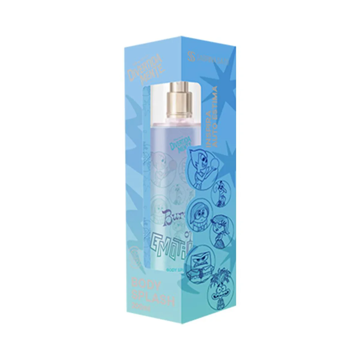 Body Splash Divertidamente Mix Bursts of Emotion 200ml