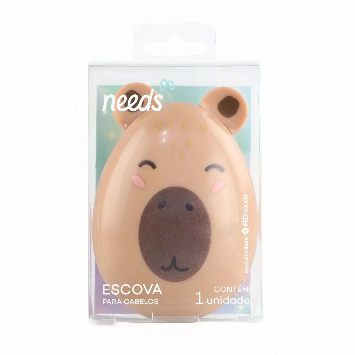 Escova para Cabelos Needs Capivara 1 unidade