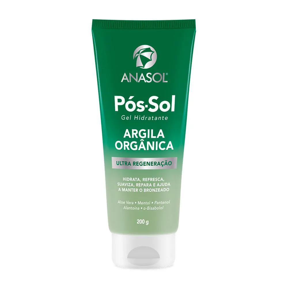Gel Hidratante Pós-Sol Argila Anasol 200g