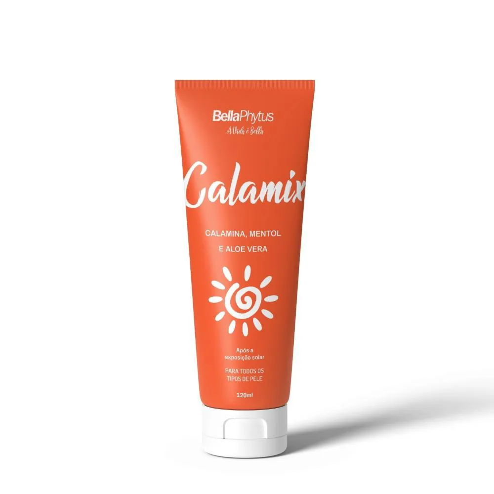 Calamix Loção Póssol - Calamina Aloe Vera 120G - Bellaphytus