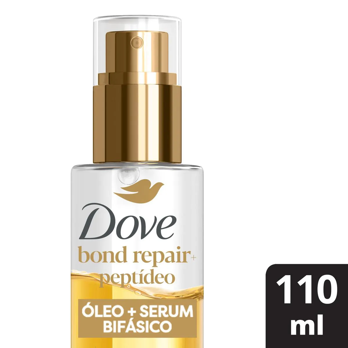 Óleo + Sérum Bifásico Dove Bond Intense Repair + Peptídeo110ml