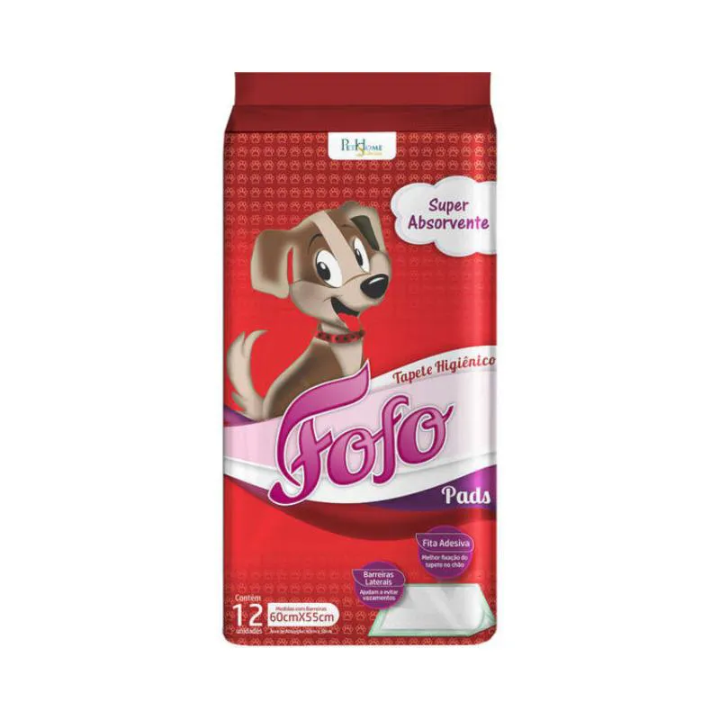 Tapete Higiênico Fofo Pads para Cães 12Un