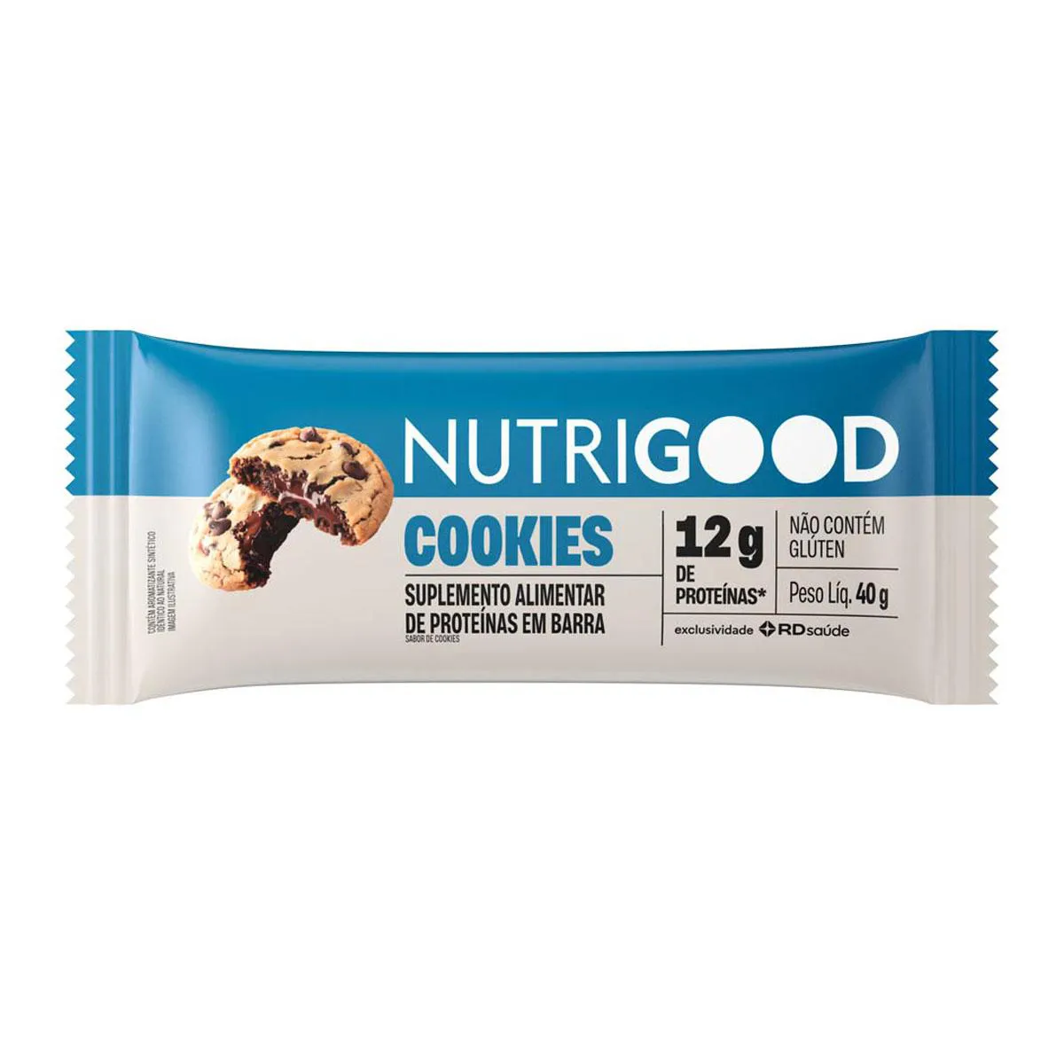 Barra de Proteína Nutrigood Cookies 40g