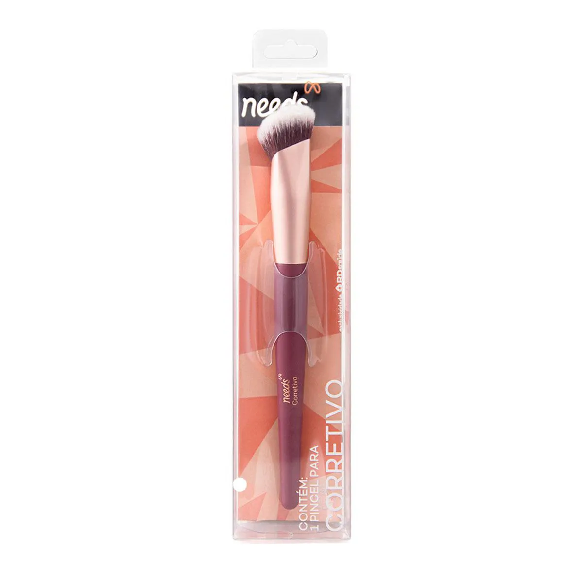 Pincel Angular para Corretivo Needs 1 Unidade