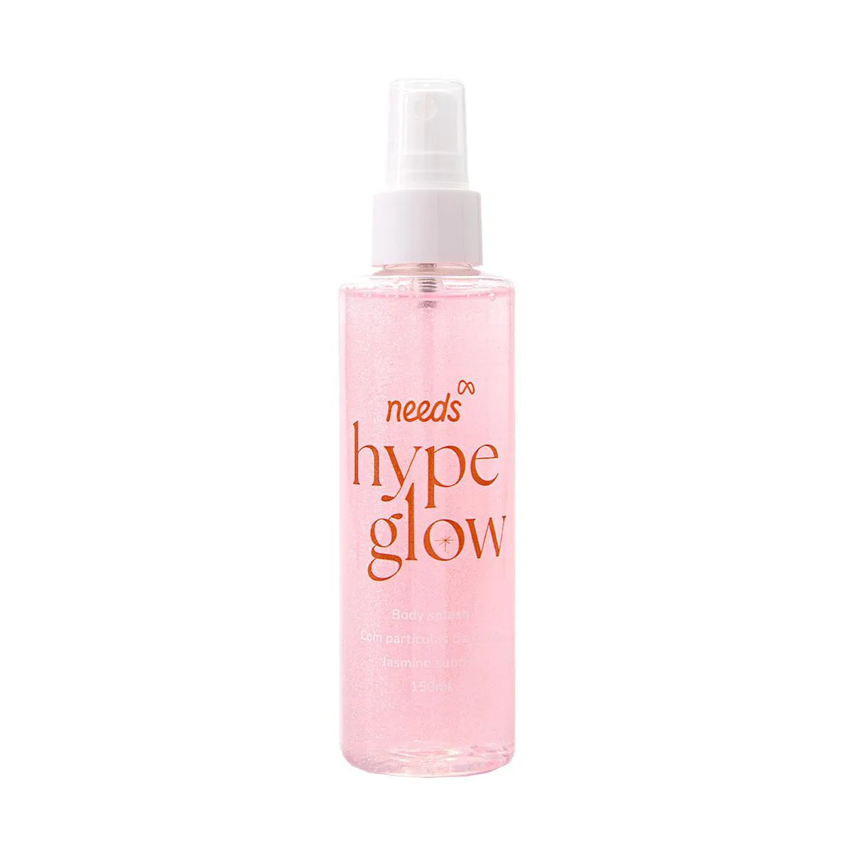 Body Splash Needs Hype Glow com Brilho 150ml