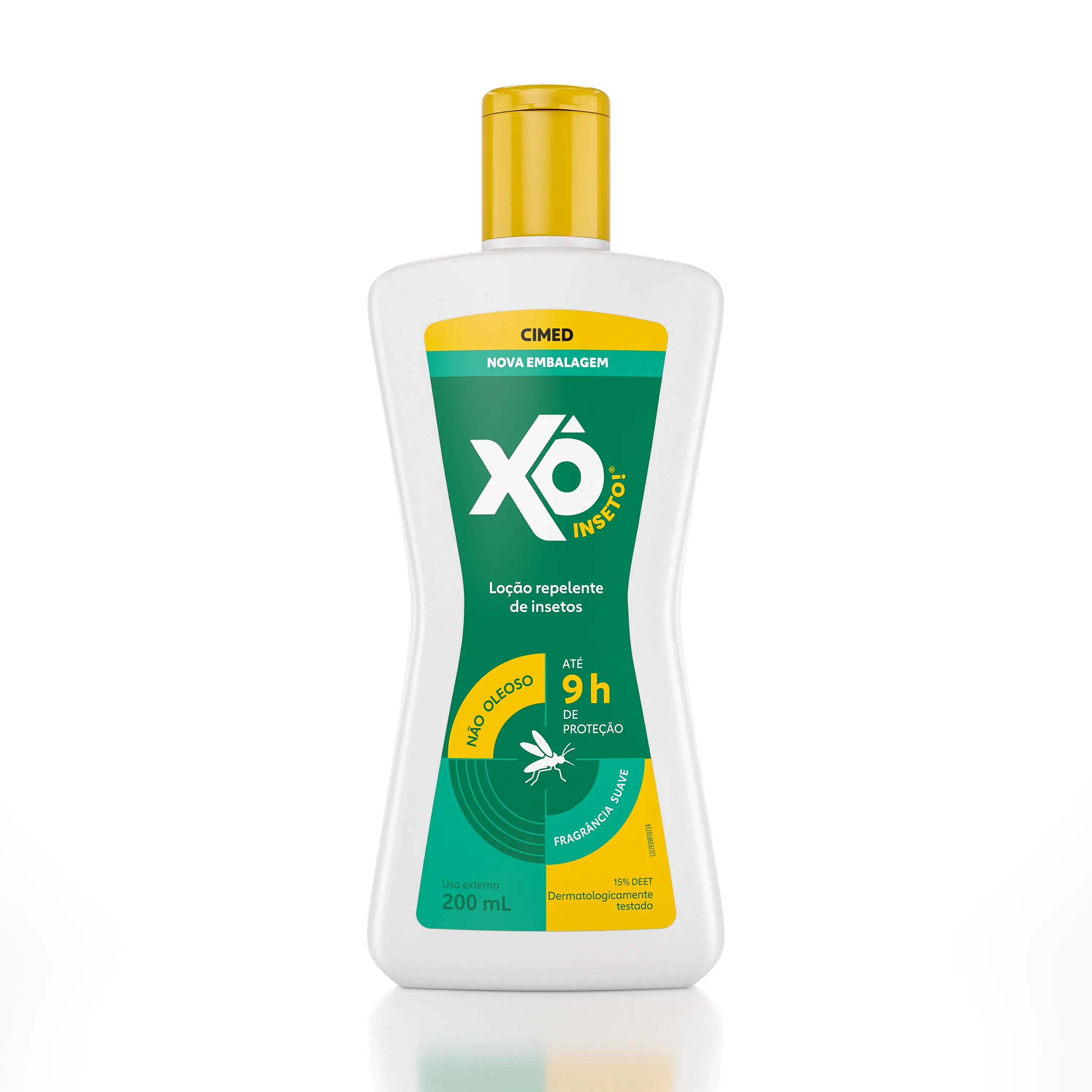 Repelente Loção Xô Inseto 15% Deet 200ml - Cimed