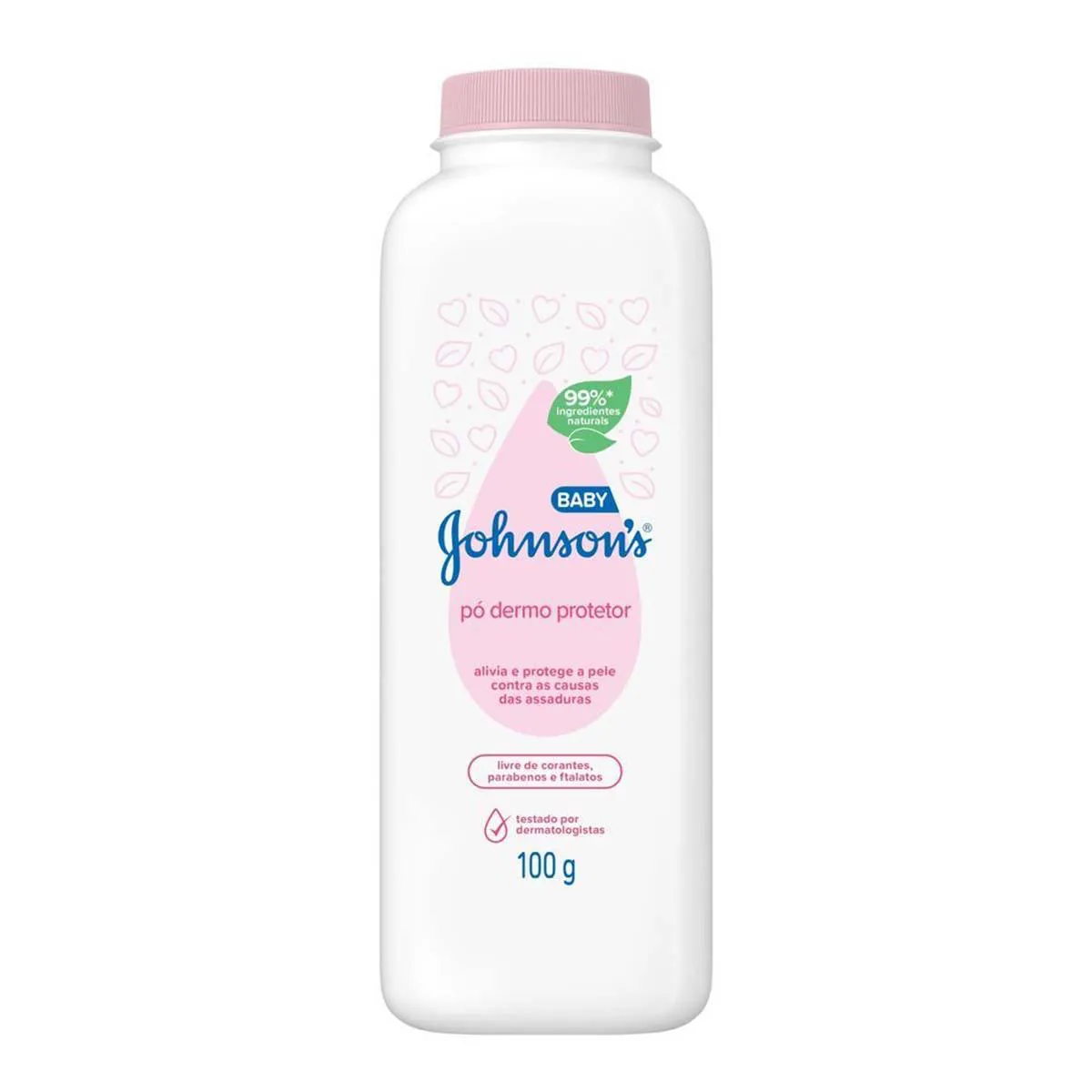 Talco Dermo Protetor Johnson's Baby Tripla Ação 100g