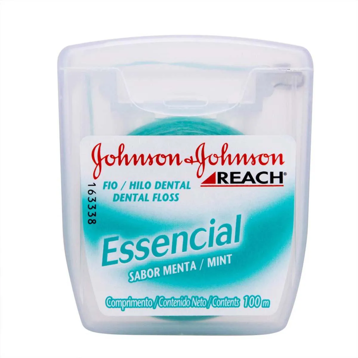 Fio Dental Johnson's Reach Essencial Sabor Menta 100 metros