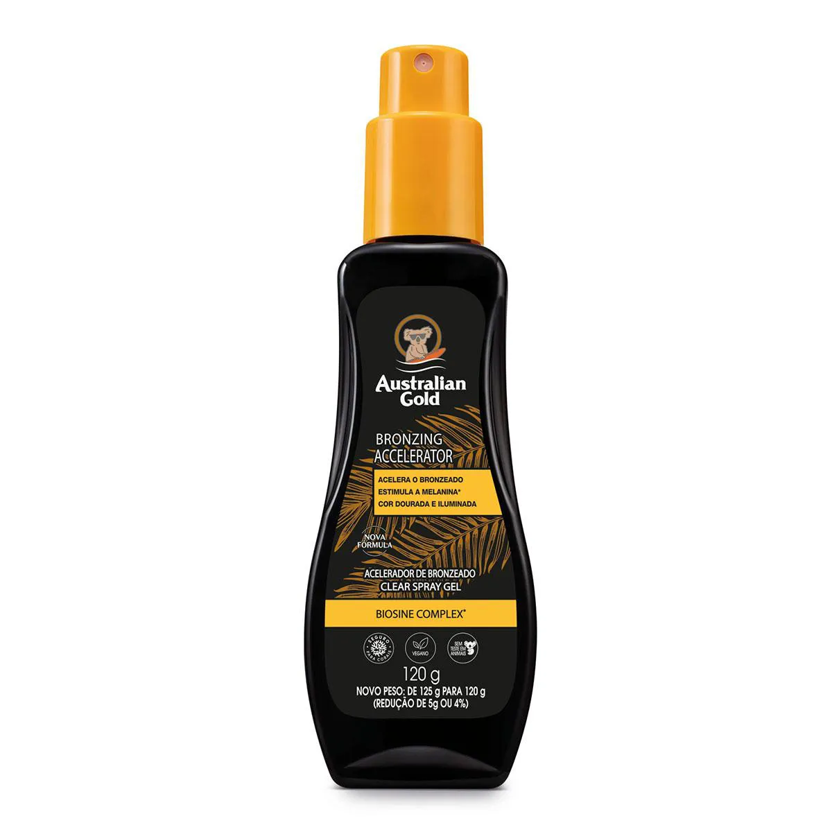 Acelerador de Bronzeado Australian Gold Clear Spray Gel 120g
