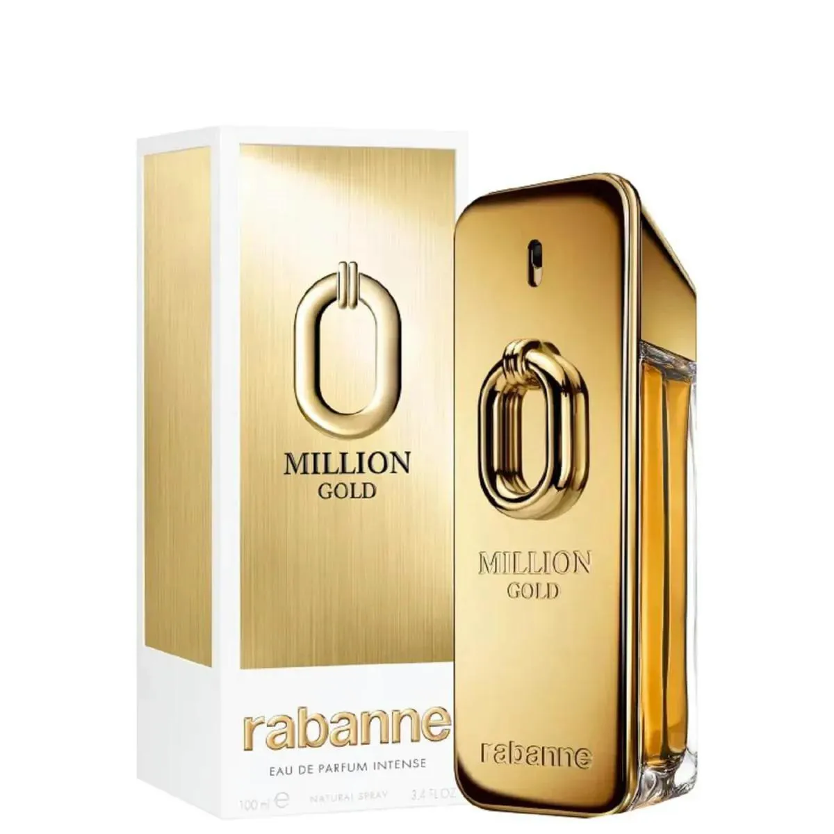 Million Gold Intense Paco Rabanne Eau De Parfum 100ml - Perfume Masculino