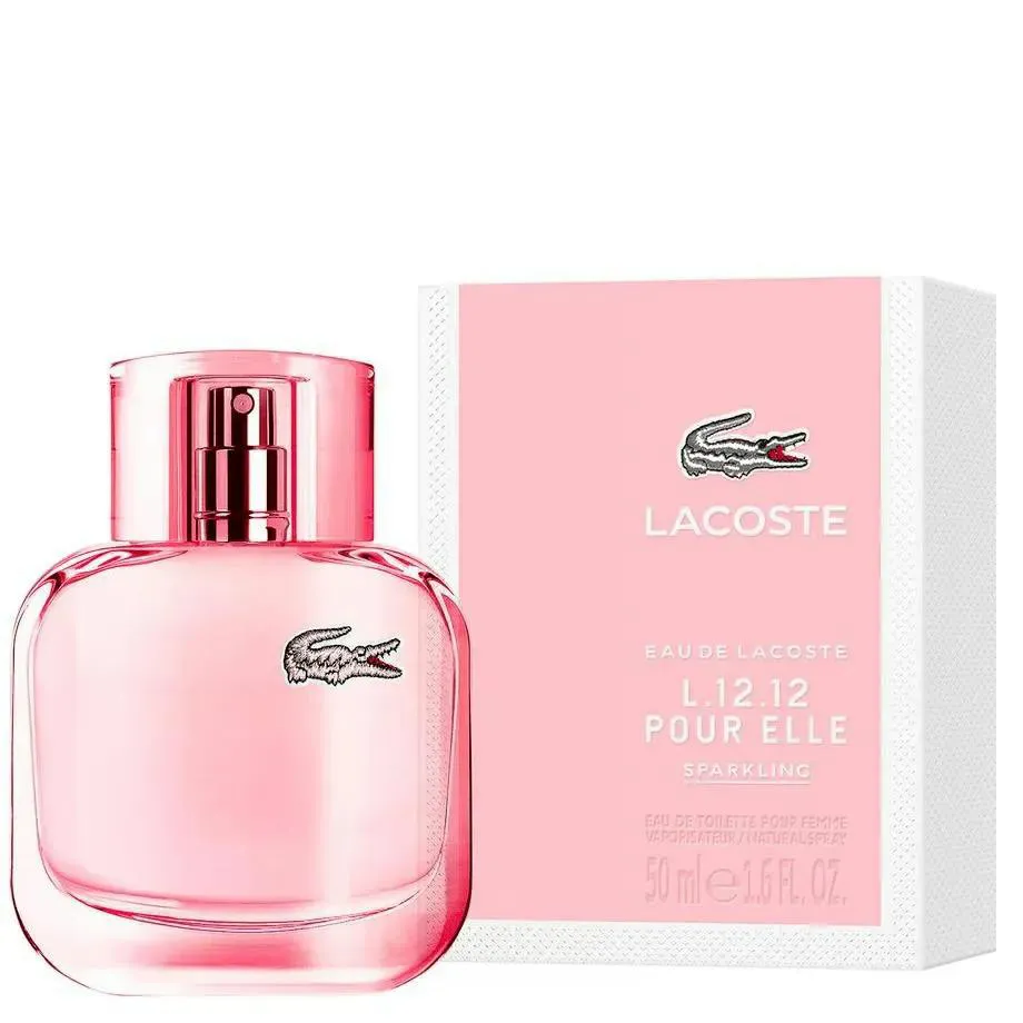 L.12.12 Rose Sparkling Lacoste Eau De Toilette 50ml - Perfume Feminino