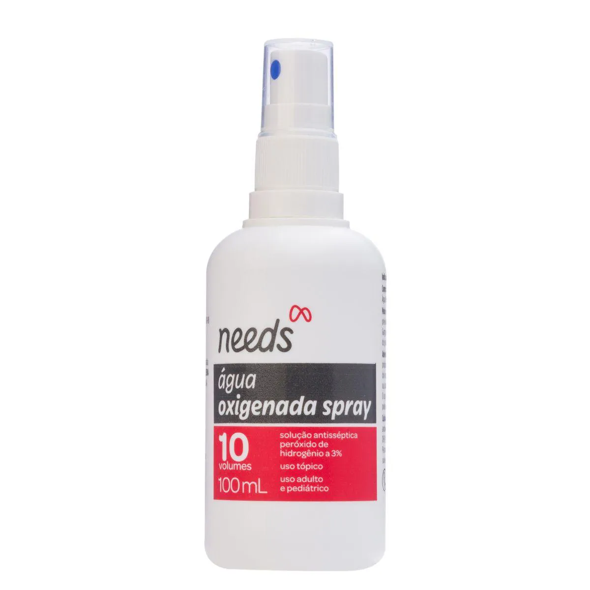 Água Oxigenada Antisséptica 10 Volumes Needs Spray 100ml