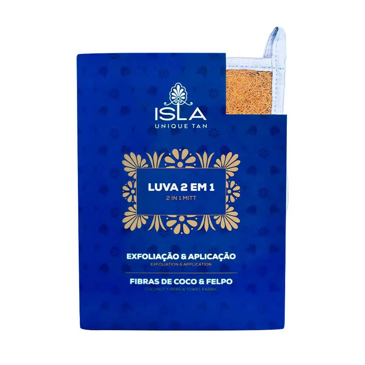 Luva Aplicadora de Autobronzeador Corporal Esfoliação Isla 1 Unidade