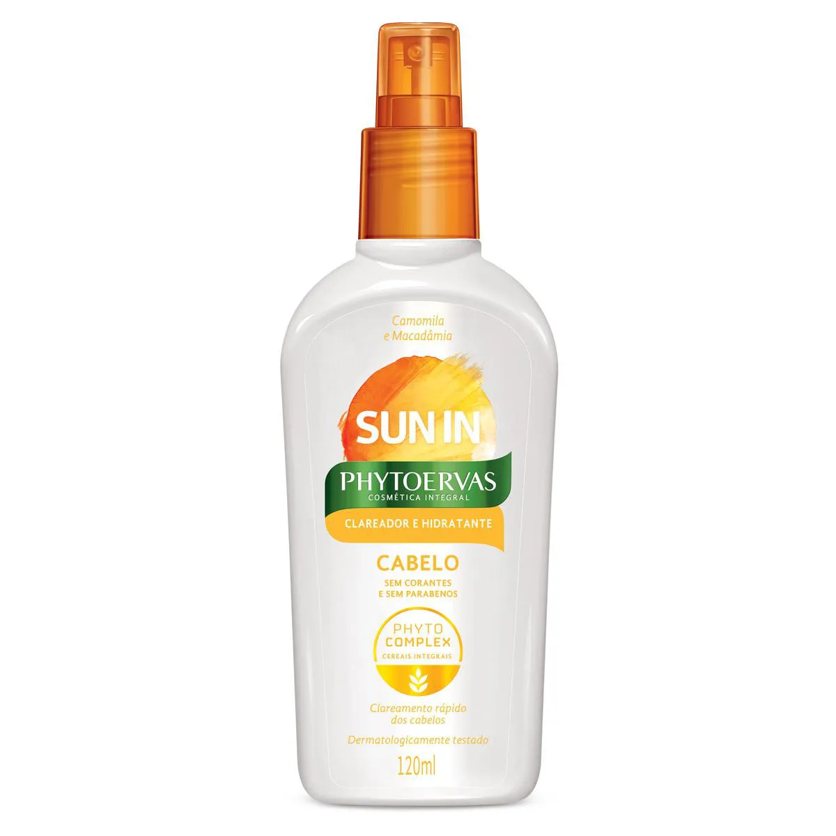 Clareador e Hidratante Sun in para Cabelo Spray 120ml