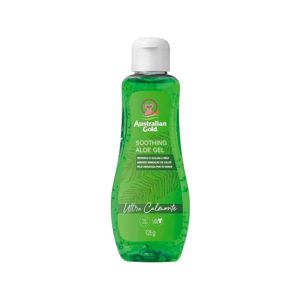 Australian Gold Shoothing Aloe Gel Pós-sol Corporal 125g