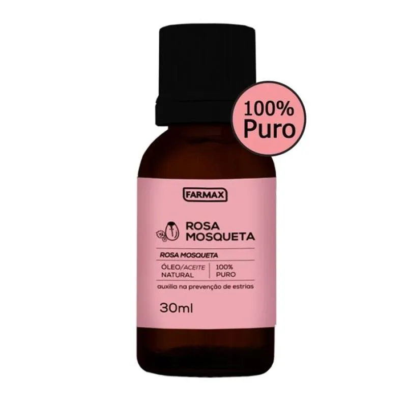 Óleo de Rosa Mosqueta Puro Farmax 30ml