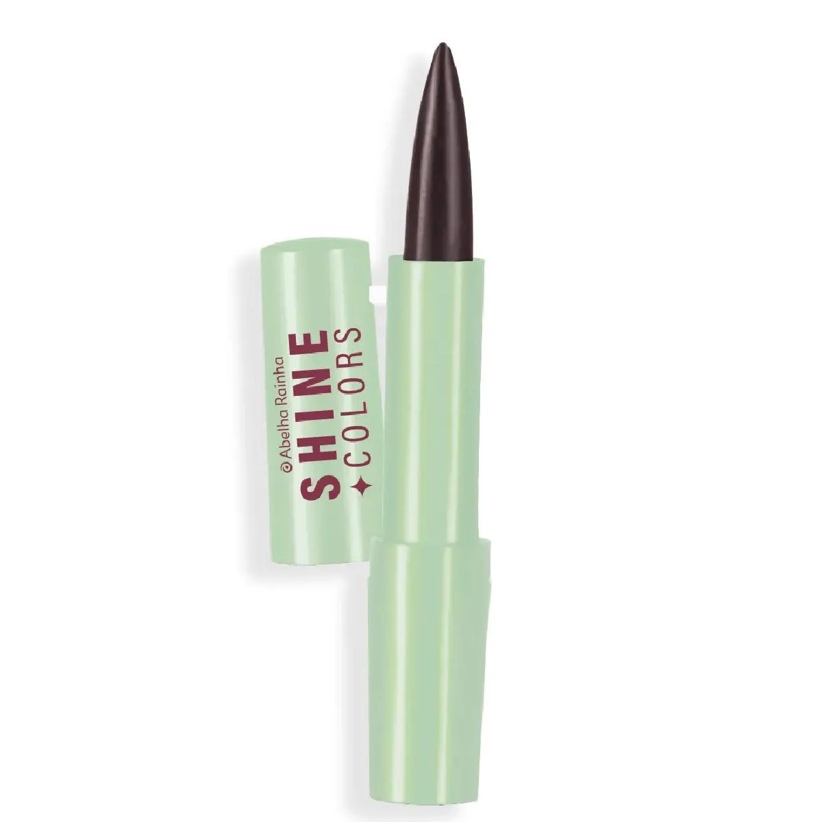 Kajal 2 em 1 preto shine colors abelha rainha 1,3g