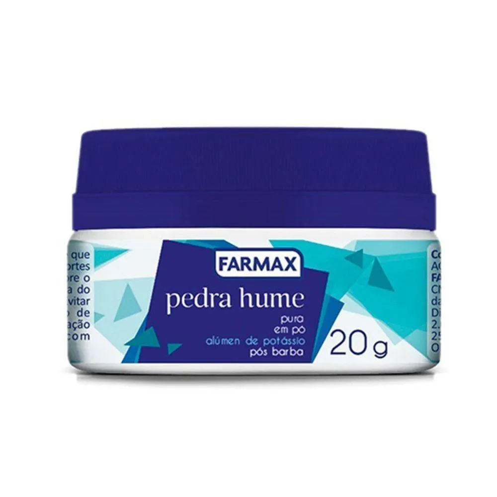Pedra Hume 20g em Po (farmax)