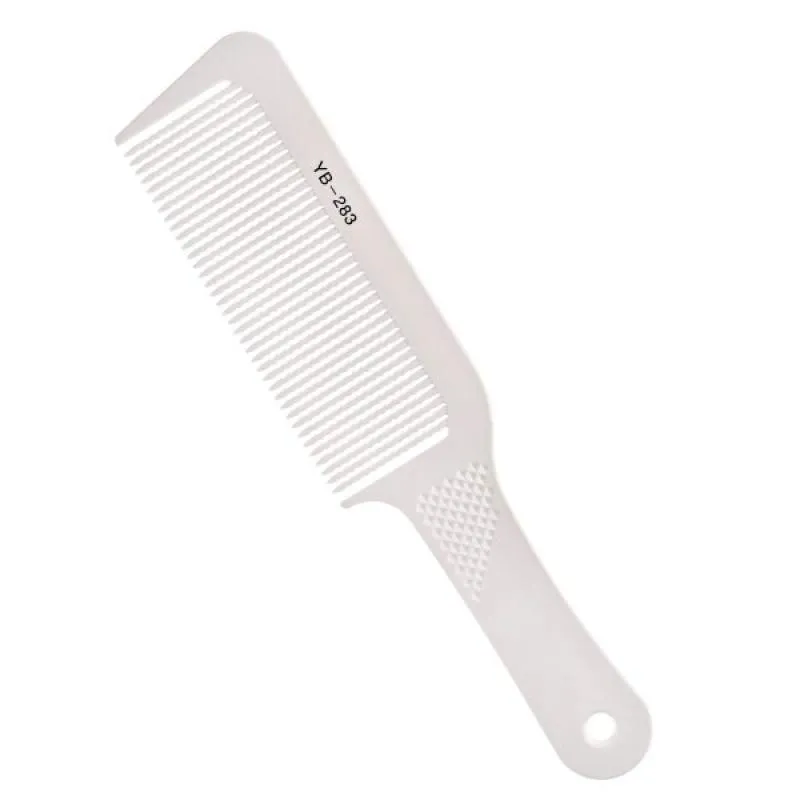 Pente de Corte Clipper Comb com Guia Yb-283 Umi Branco