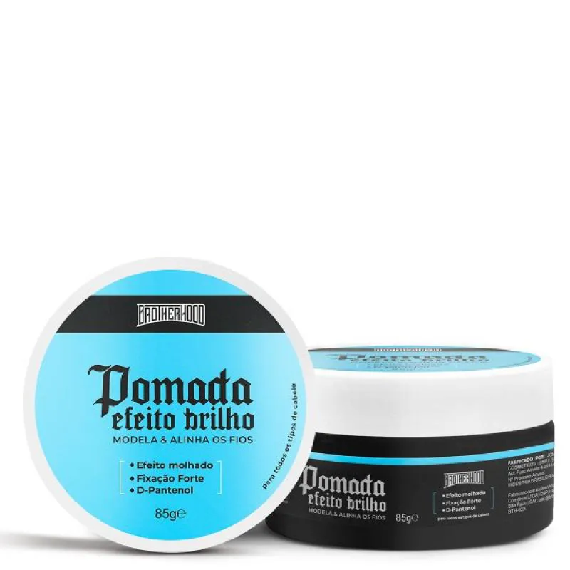 Pomada para Cabelo Efeito Brilho Bth - 85g