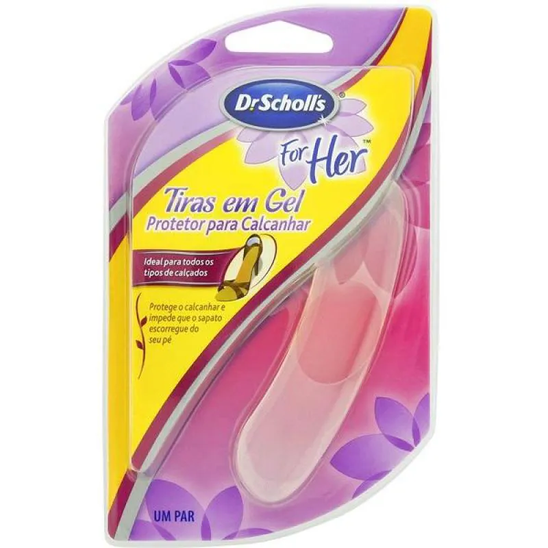 Protetor para Calcanhar Dr. Scholls em Tiras de Gel