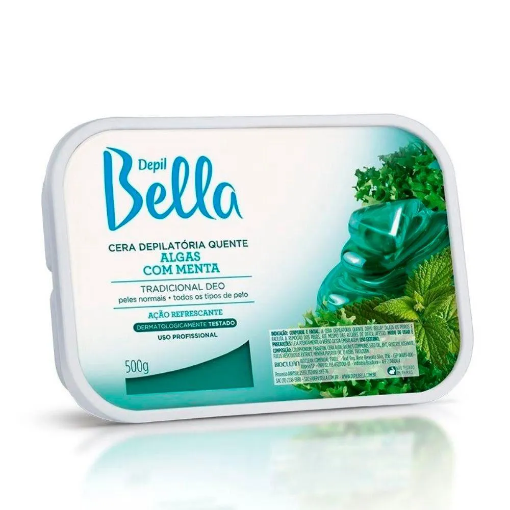 Cera Depilatória Depil Bella Algas 500g