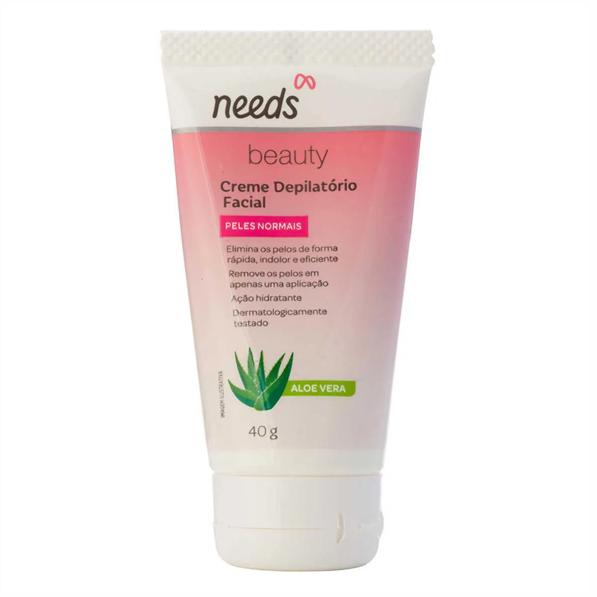 Creme Depilatório Facial Needs Beauty Pele Normal 40g