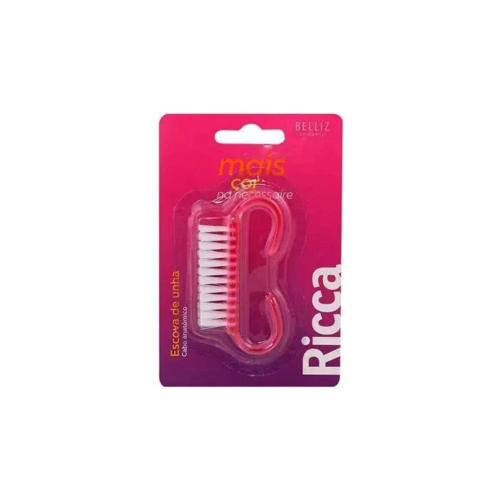 Escova de Unha Ricca (cores Diversas)