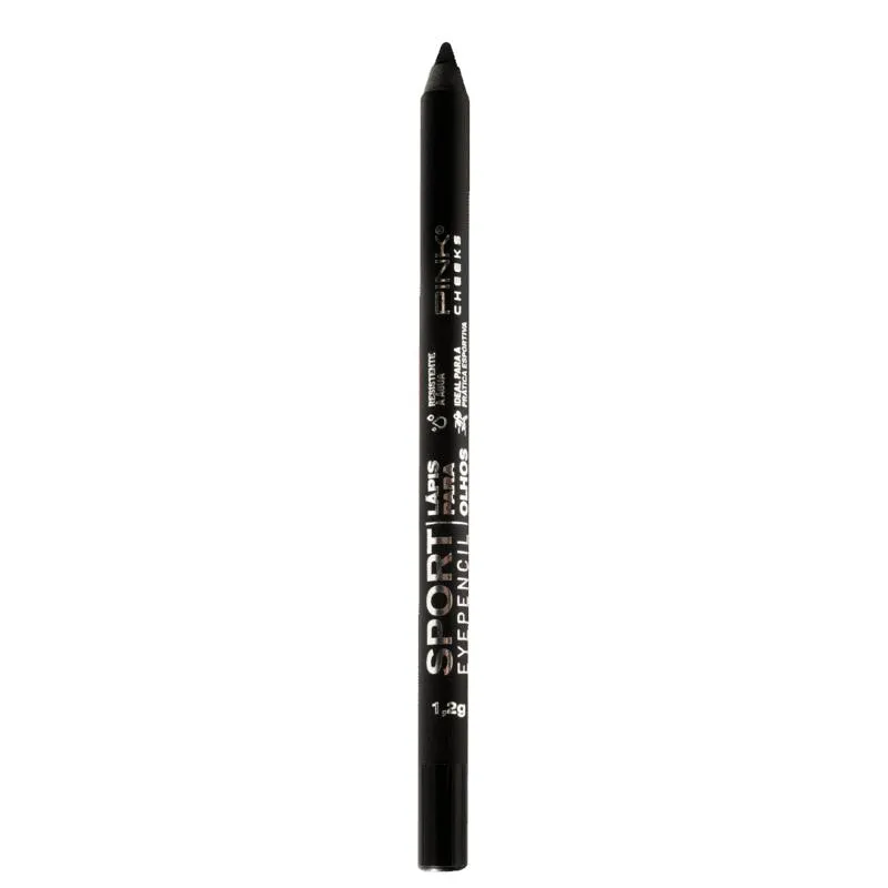 Lápis De Olhos Sport Eyepencil Preto 1,2g - Pink Cheeks