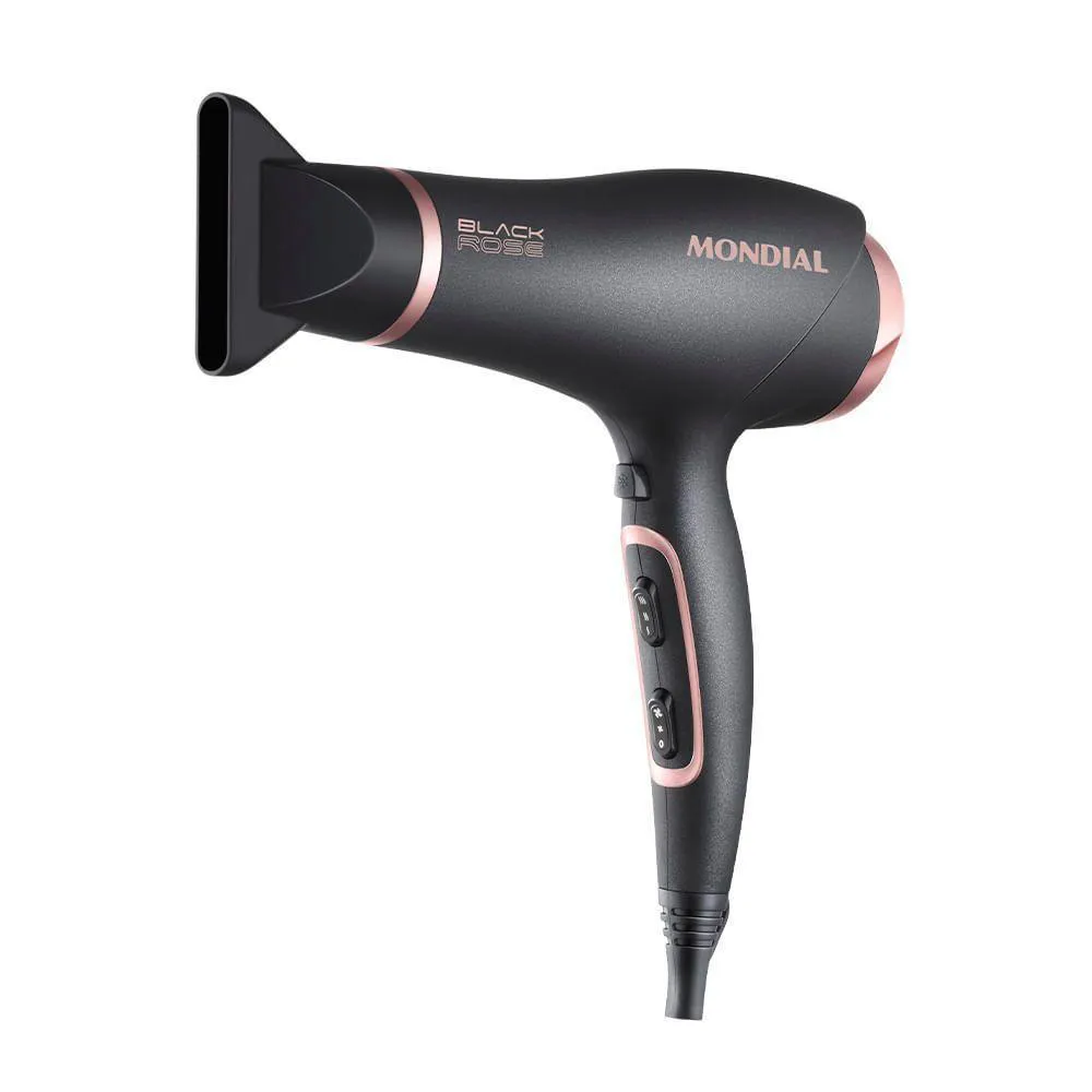 Secador de Cabelos Mondial Black Rose Sc-37 127v 110v
