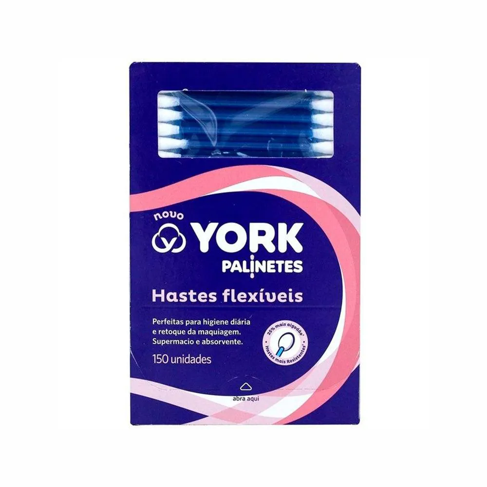 Hastes Flexíveis Palinete York C/150un
