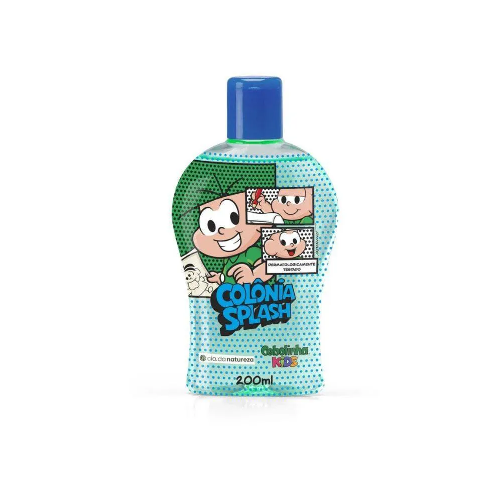 Colônia Turma da Mônica Splash Cebolinha Suave 200ML