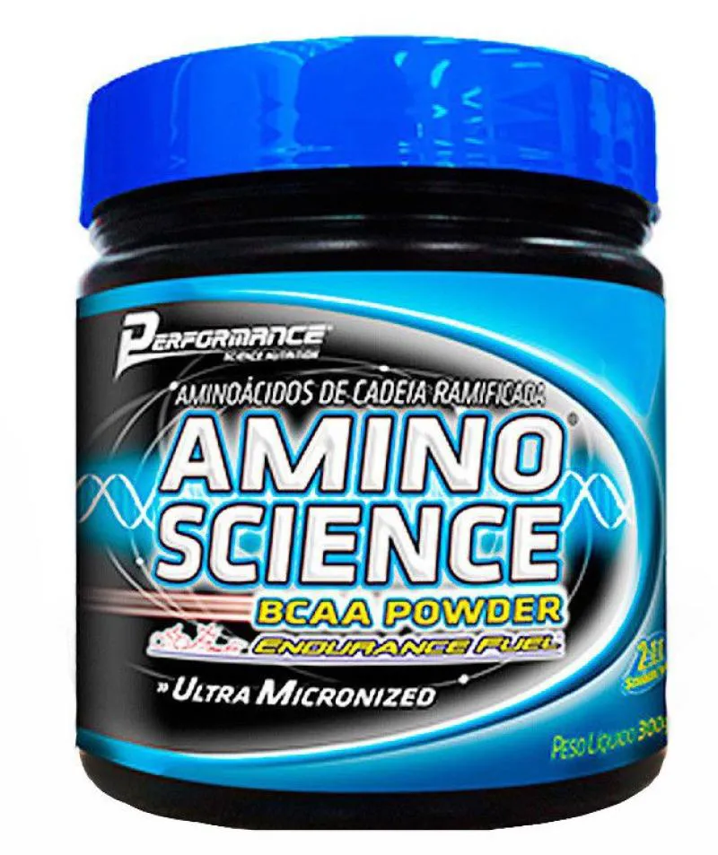 AMINO SCIENCE BCAA POWDER PERFORMANCE NUTRITION – 300G Limão