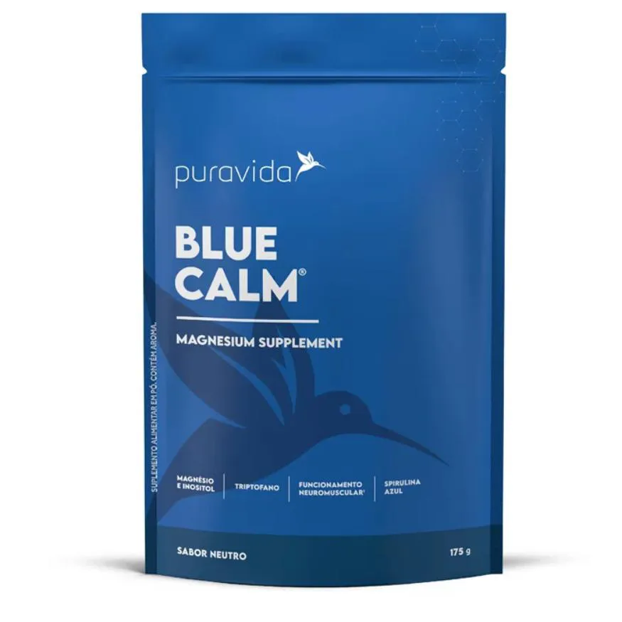 Blue Calm Neutro 175g – Magnesio e Inositol Pura Vida