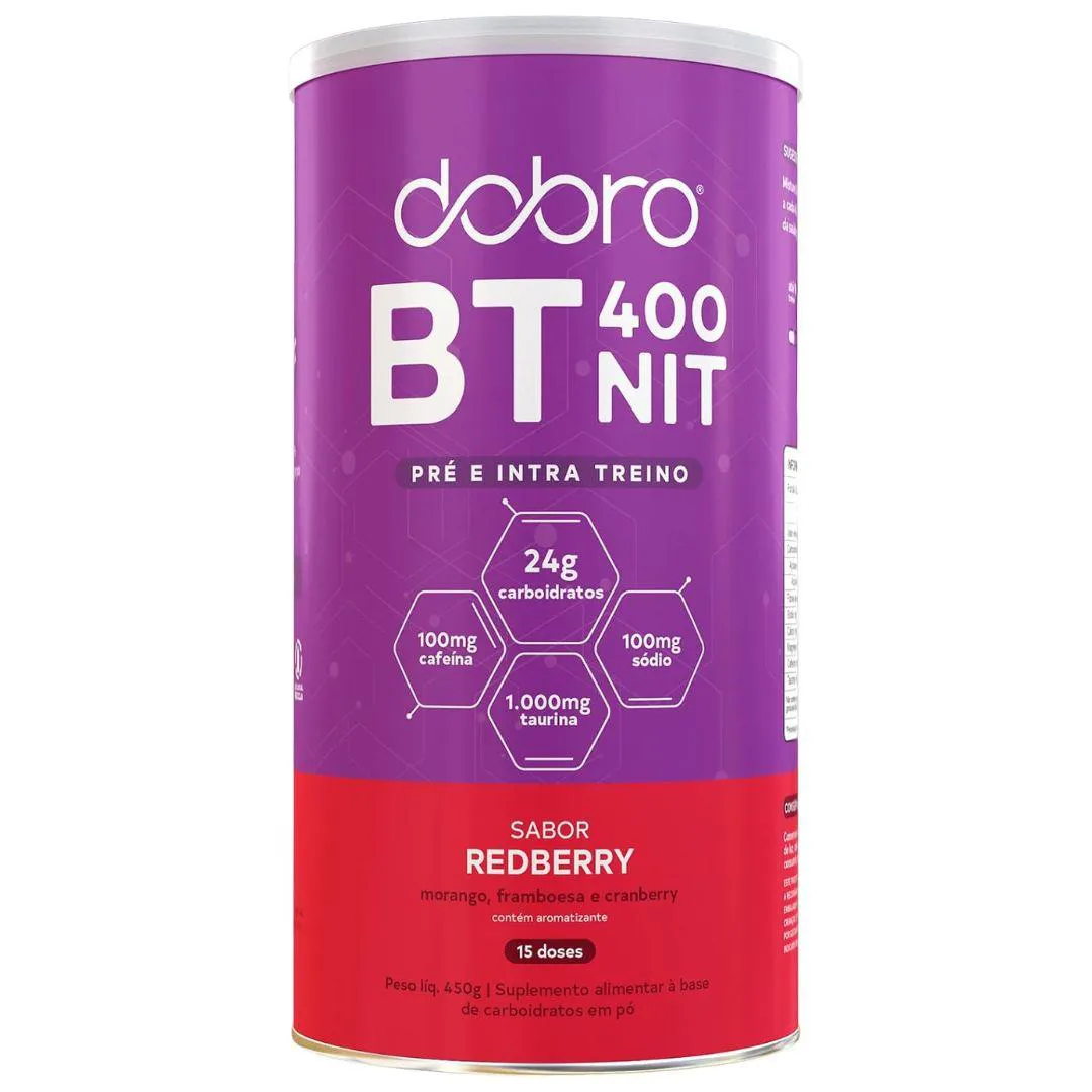 Bt Nitrato Dobro Redberry (450g) – Pre e Intra Treino