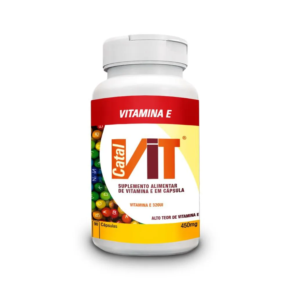 Catalvit – Vitamina e – 90 cápsulas