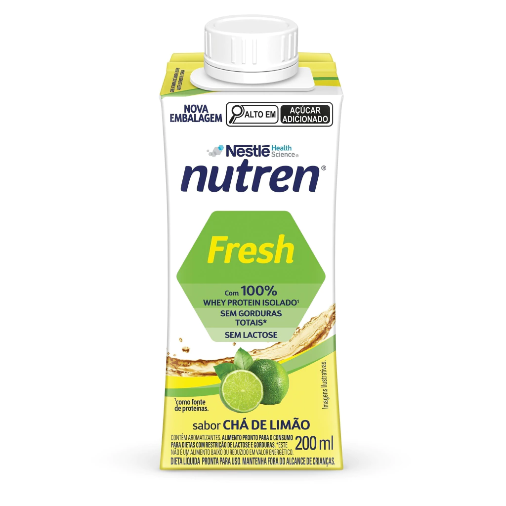Complemento Alimentar Nutren Fresh Chá De Limão 200Ml