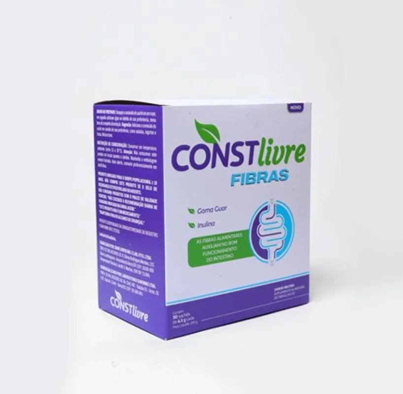 Constlivre Fibras Suplemento Alimentar 30 Sachês